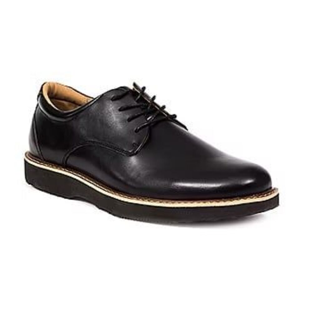 Deer Stags Walkmaster Plain-Toe Water Resistant Leather Oxford Shoes 8.5W